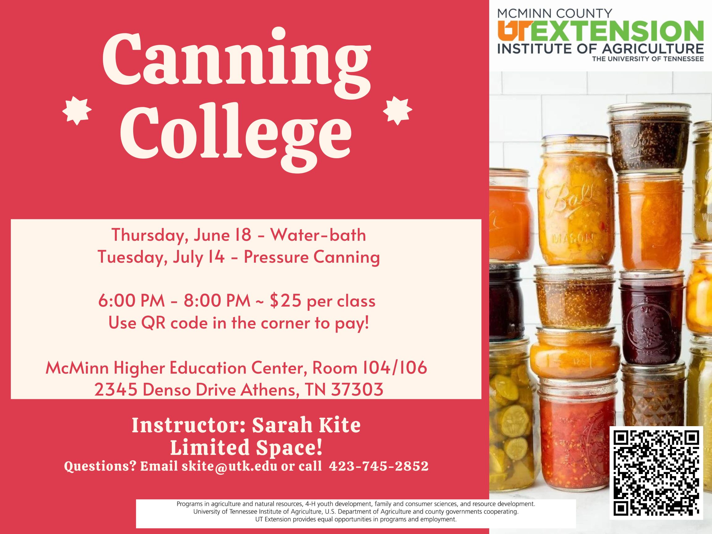 Canning College Flyer 2026